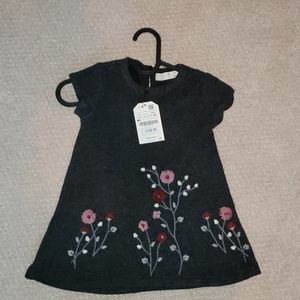 Nwt grils grey Zara dress